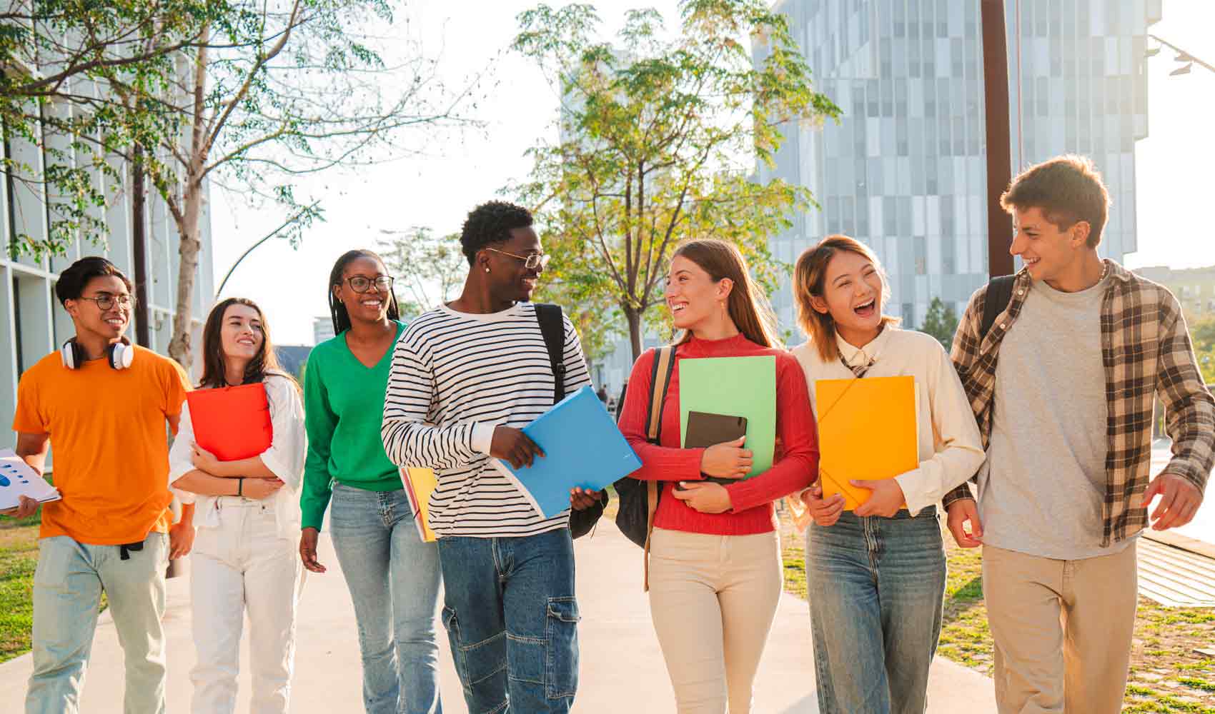 international students at Excelia