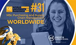 QS World University Rankings: MSc in Purchasing and Supply Chain Management receives worldwide recognition