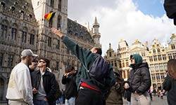 En route for a Learning Expedition to Brussels with the BBA International students!