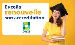 Excelia obtains renewal of its AACSB accreditation