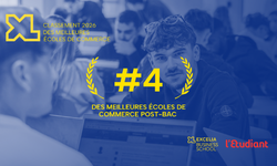 Excelia Business School ranked 4th in L’Étudiant’s 2026 Ranking